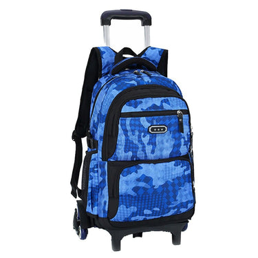 Mochilas para Niños con Ruedas azul